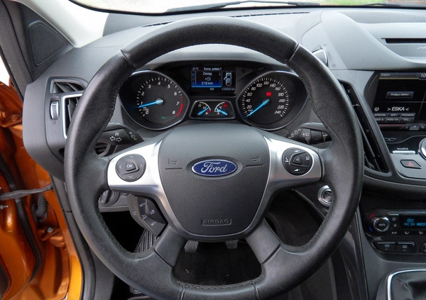 Ford Kuga cena 74907 przebieg: 120000, rok produkcji 2016 z Warta małe 254
